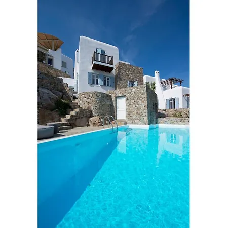 Luxury Mykonos - 3 Bedrooms - Verve - Stunning Sea Views - Agios Lazaros וילה פסארו
