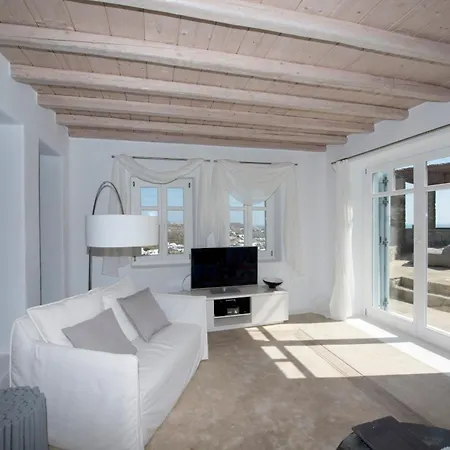 Luxury Mykonos - 3 Bedrooms - Verve - Stunning Sea Views - Agios Lazaros פסארו
