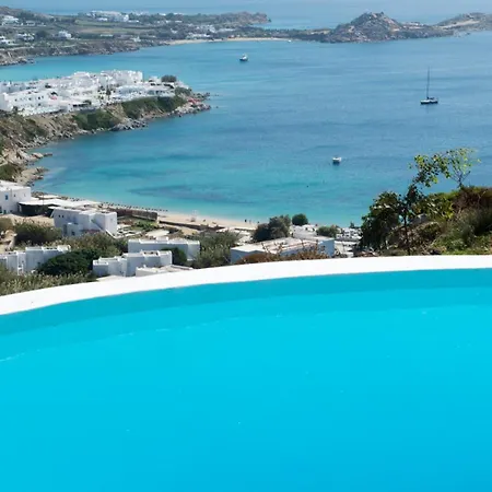 빌라 Luxury Mykonos - 3 Bedrooms - Verve - Stunning Sea Views - Agios Lazaros *