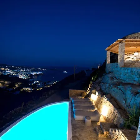 Luxury Mykonos - 3 Bedrooms - Verve - Stunning Sea Views - Agios Lazaros 프사로우